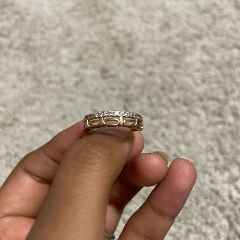 Gold and Silver Ring